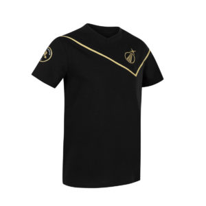 T-shirt noir Coq sportif et Soprano