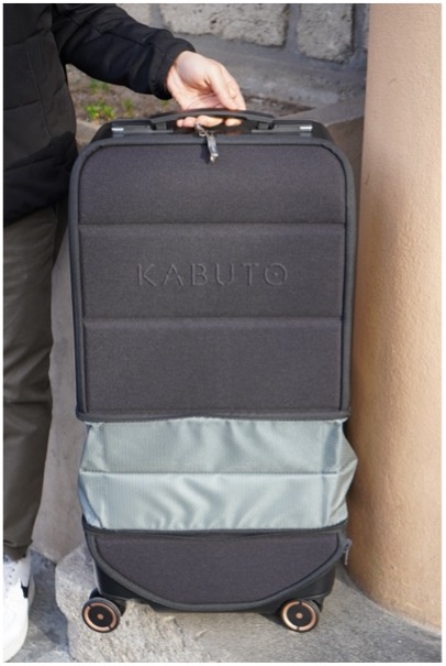 Kabuto, valise exctensible