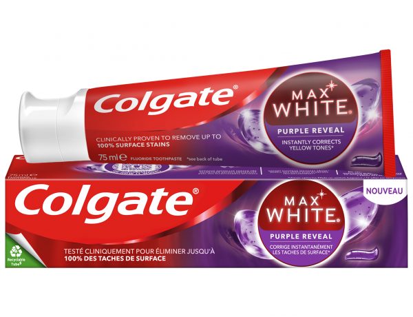 Colgate Max White Purple Reveal
