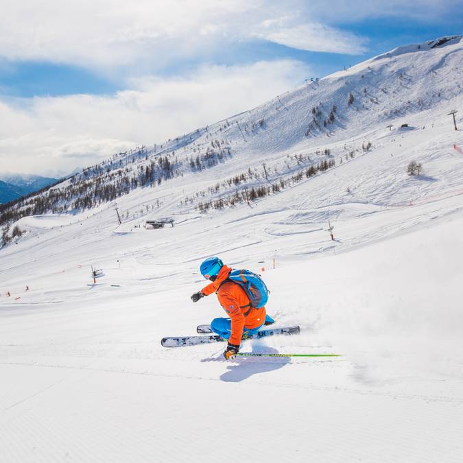 Dévalez les pistes de ski au pays des Écrins !