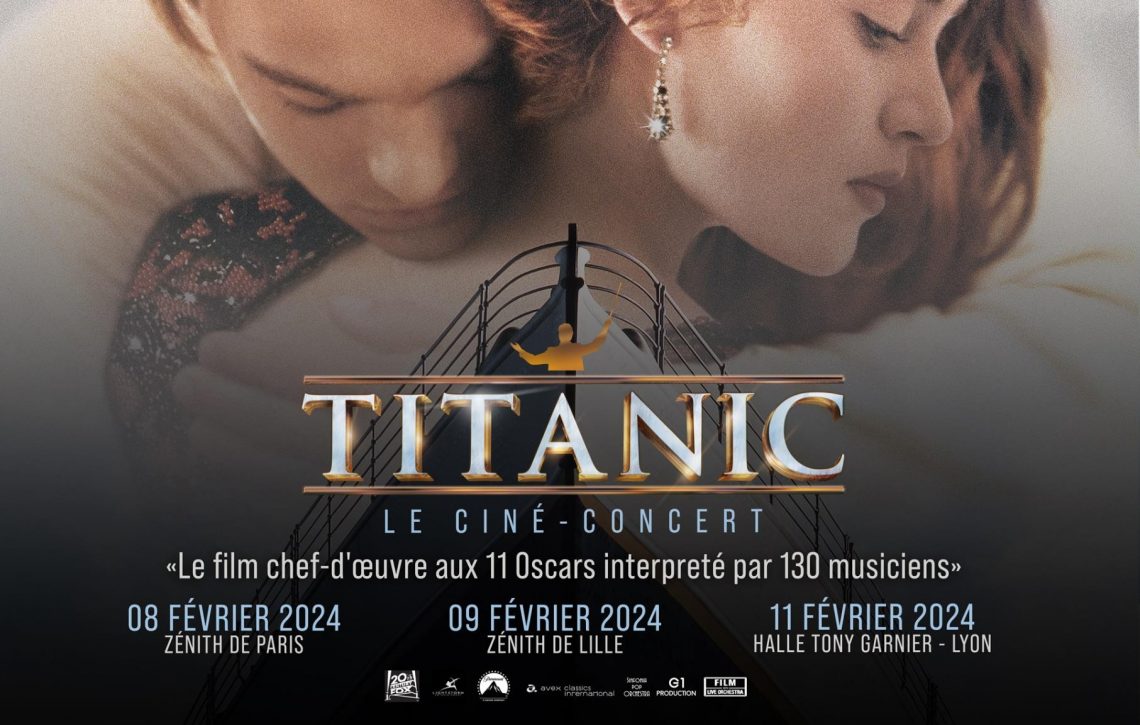 Le ciné-concert Titanic se déroulera dès février 2024