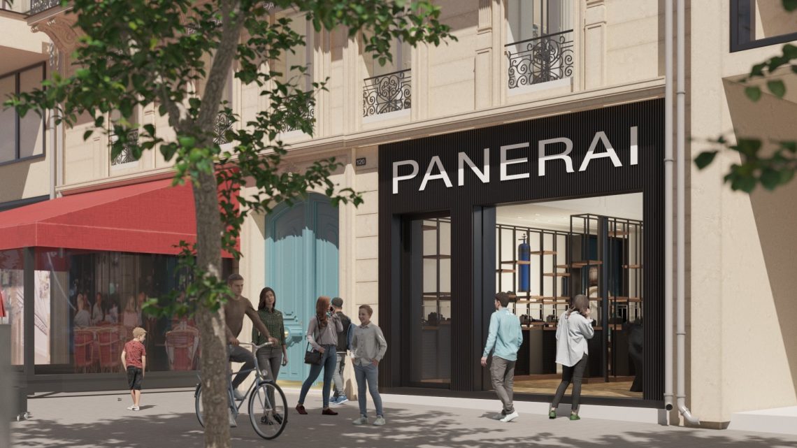 Casa Panerai inaugure sa nouvelle boutique sur les Champs-Élysées.