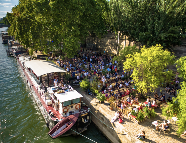 Péniche Marcounet - Restaurant
