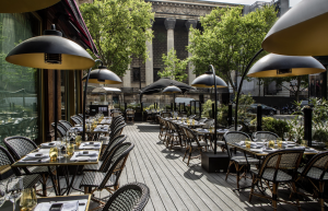 Liqueur St-Germain terrasse Fauchon