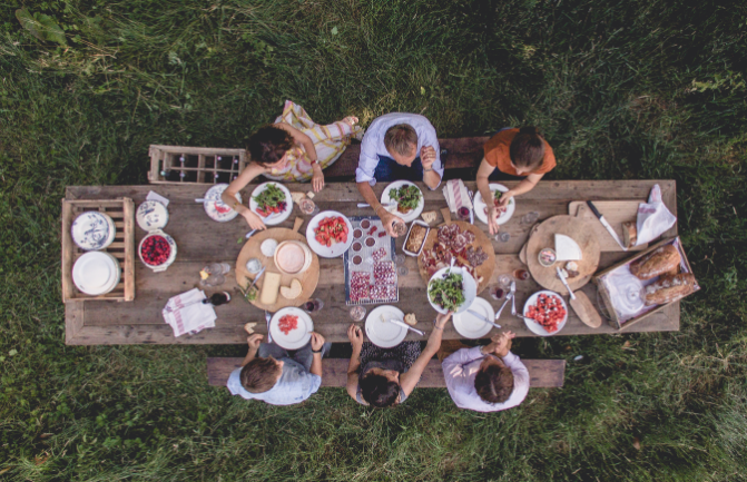 table du potager