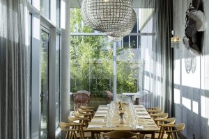 espace privatisante du restaurant
