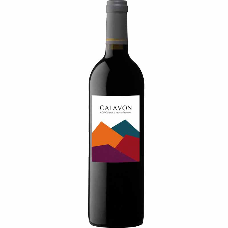Bouteille de vin rouge Calavon Roquemousse 2024