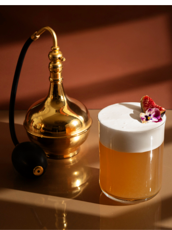Cocktail Parfum d'Arsène du speakeasy.