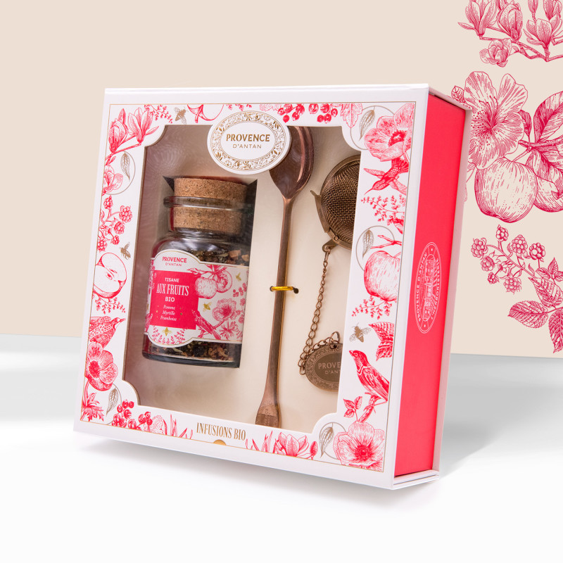 coffret cadeau rose
