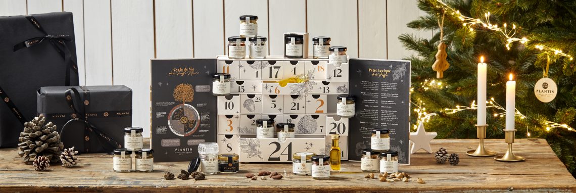 Calendrier de l’Avent Plantin, une invitation à savourer la truffe sous toutes ses formes pendant les fêtes.
