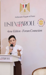 Discours de Alice Chen lors du forum Listen to Her Parole