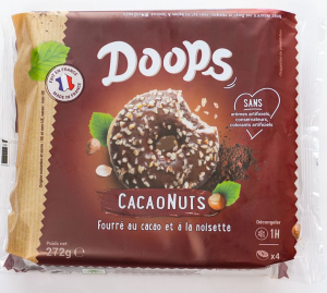 Paquet du DOOPS cacaonuts