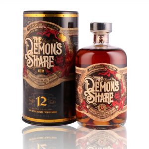 The Demon's Share coffret avec boite cylindrique métallique