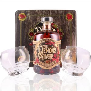 The Demon's Share coffret avec verre