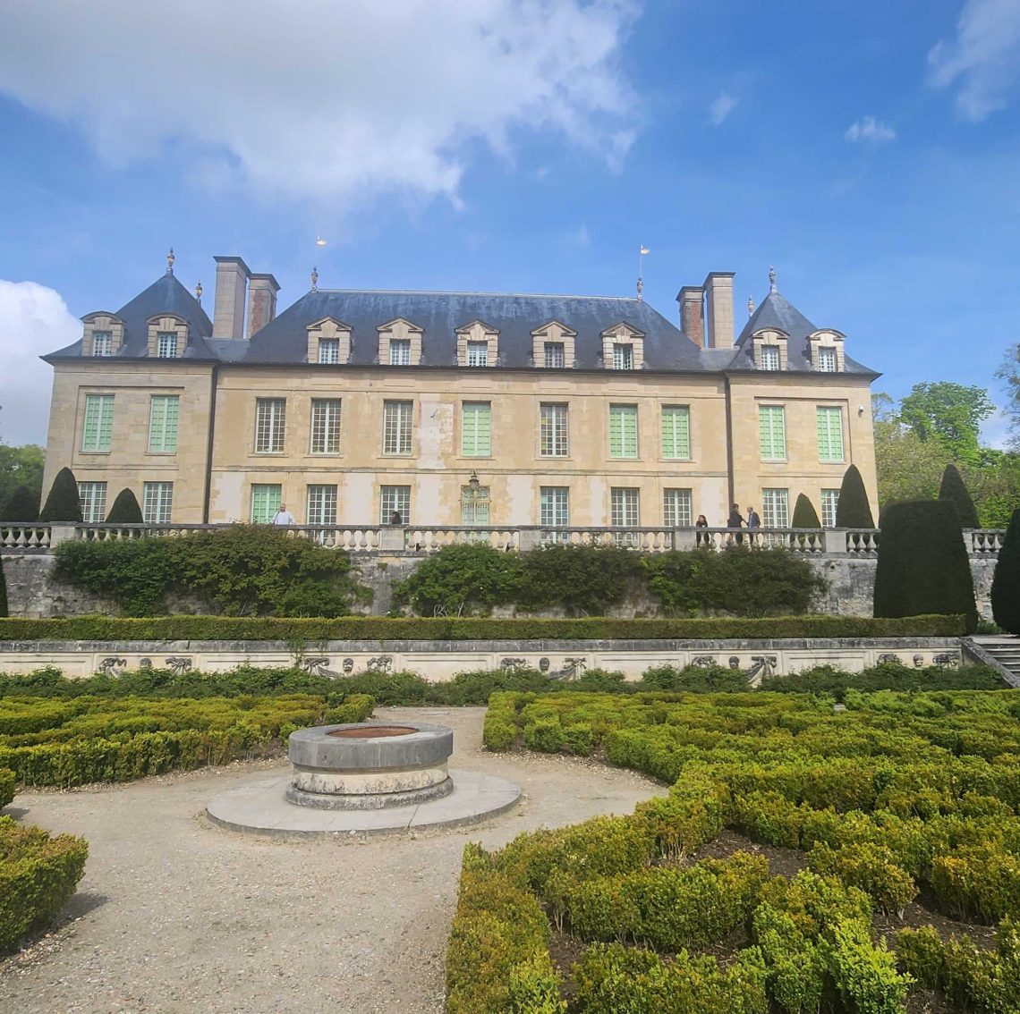 Chateau d'Auvers avec l'expo sur Van Gogh