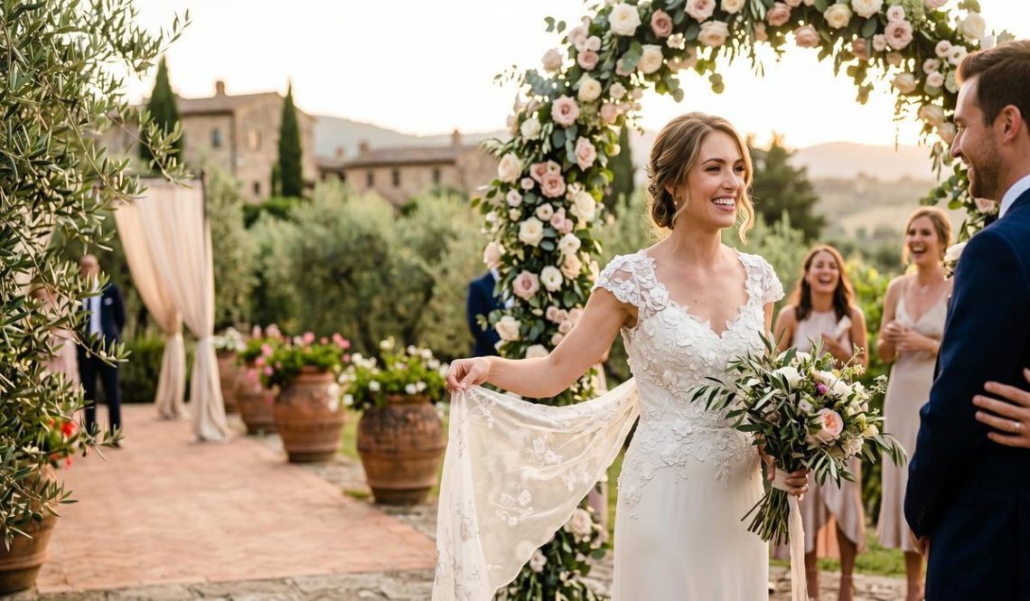 FreshMagazine - «Ma mère ignorait tout» : sa robe de mariée des années 90 portée en secret pour un mariage en Italie