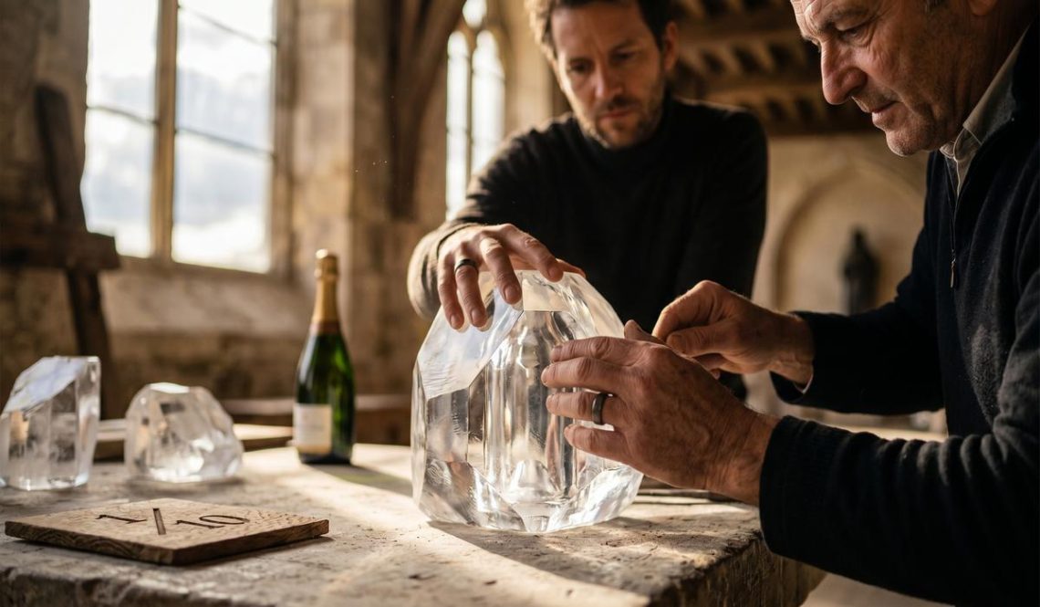 FreshMagazine - « Je ne savais pas que derrière Dom Pérignon il y avait une personne » : ce que Baccarat a créé pour lui rendre hommage