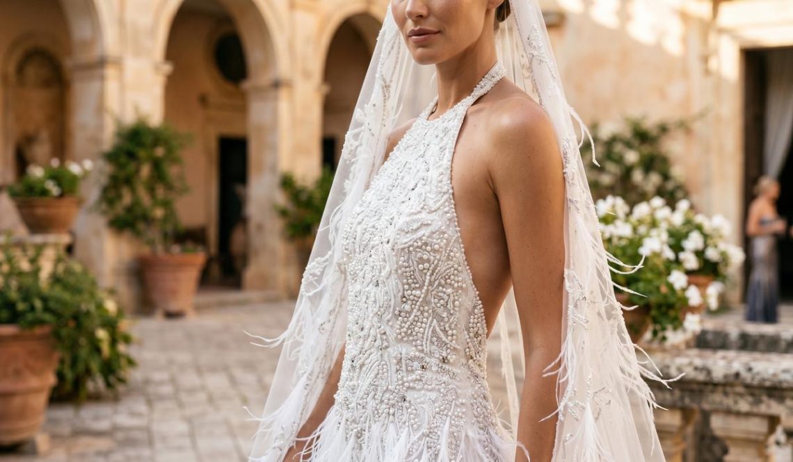 FreshMagazine - La robe de mariée Chanel de Dua Lipa cachait 480 000 perles et 1 155 heures de broderie à la main