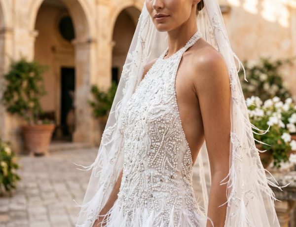 FreshMagazine - La robe de mariée Chanel de Dua Lipa cachait 480 000 perles et 1 155 heures de broderie à la main