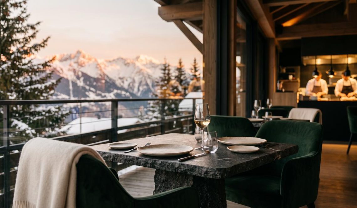 FreshMagazine - « La montagne nous apprend à regarder la hauteur sans vertige » : ce que cache vraiment l'étoile Michelin d'Alpage à Courchevel