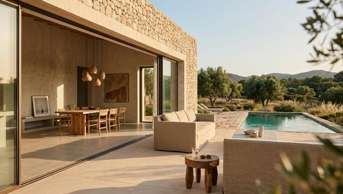FrenchMag - « Je voulais créer une maison qui semble avoir toujours existé » : cette finca à Majorque redéfinit le luxe silencieux