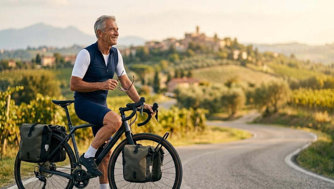 FrenchMag - « Je ne le fais pas pour l'exploit » : à 64 ans il quitte Valleroy à vélo pour rallier l'Italie en hommage à son père