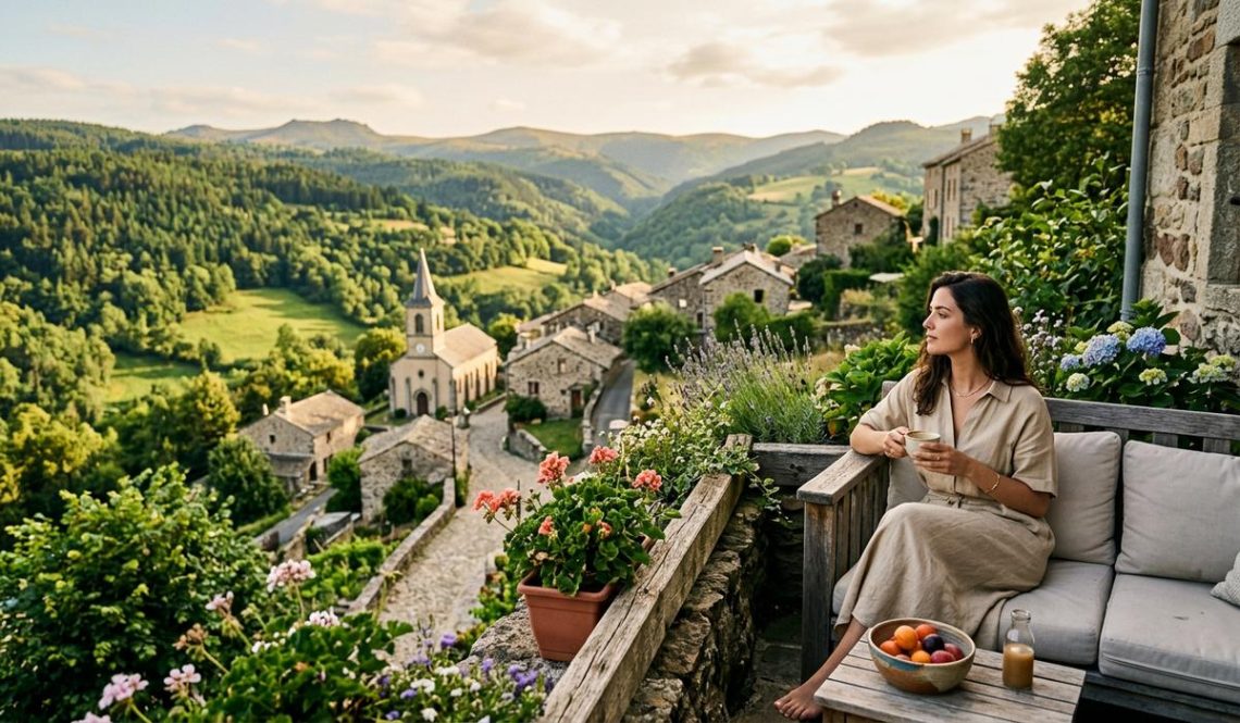 FreshMagazine - Ce village d'Ardèche caché à 1200 mètres d'altitude est le refuge parfait pour fuir la canicule cet été