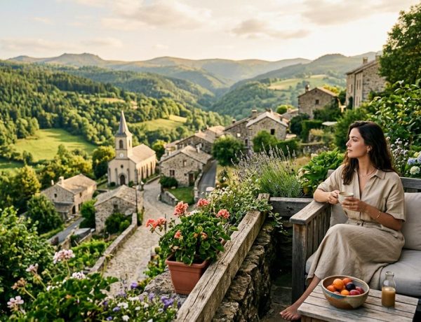 FreshMagazine - Ce village d'Ardèche caché à 1200 mètres d'altitude est le refuge parfait pour fuir la canicule cet été