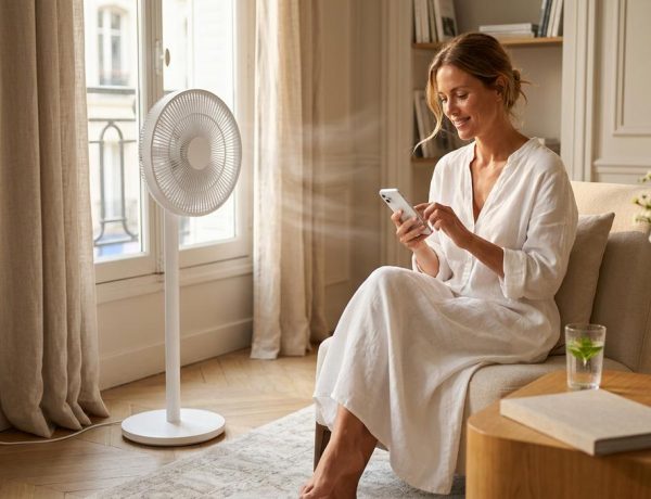 FreshMagazine - Fini la climatisation hors de prix : ces ventilateurs connectés testés à la rédaction rafraîchissent sans exploser la facture
