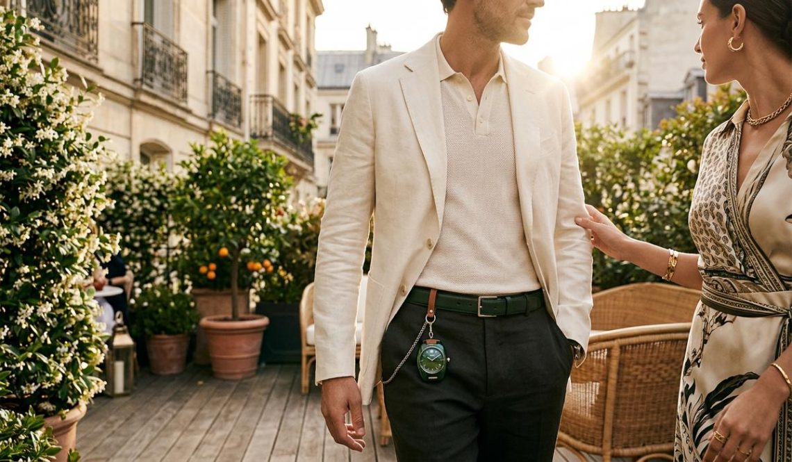 FreshMagazine - La montre Louis Vuitton Monterey se porte désormais à la ceinture comme un charm en céramique