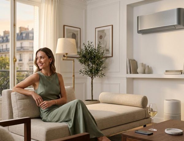 FreshMagazine - Fini le boîtier disgracieux caché derrière un meuble : les climatiseurs de luxe réconcilient design et fraîcheur