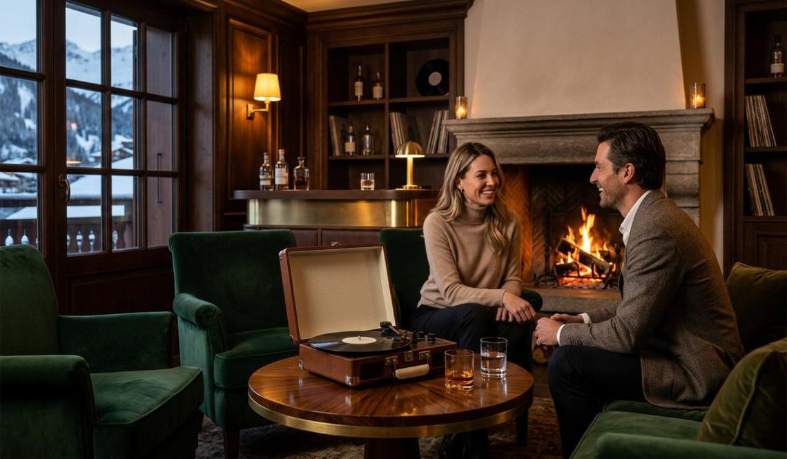 FreshMagazine - Fini le chalet classique à Courchevel 1850 : ce nouvel hôtel 5 étoiles mise sur l'ambiance club londonien
