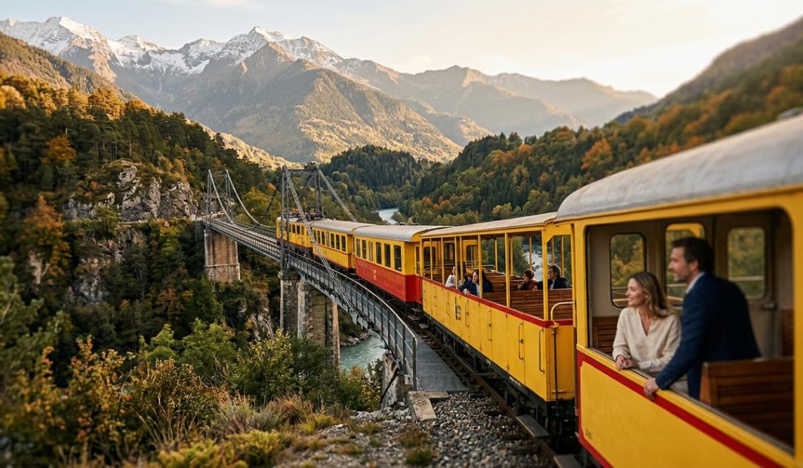 FreshMagazine - Ces 5 lignes de train traversent les plus beaux paysages de France sans prendre le volant