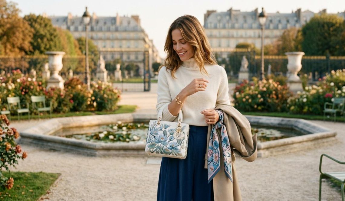 FreshMagazine - Dior sublime le nymphéa des Tuileries sur le Lady Dior et ses accessoires automne-hiver 2026