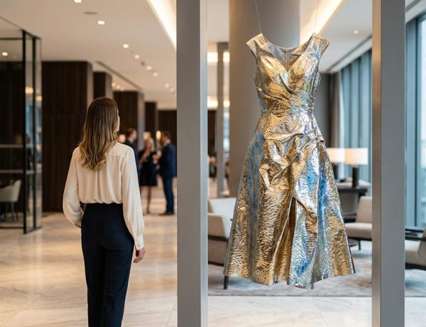 FreshMagazine - Au Pullman Paris La Défense, un artiste transforme ses sculptures en robes et envahit l'hôtel