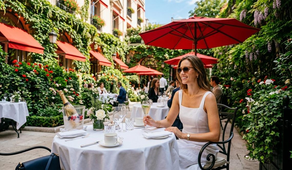 FreshMagazine - Ces 8 terrasses et jardins de palaces parisiens où il fait bon s'attarder cet été