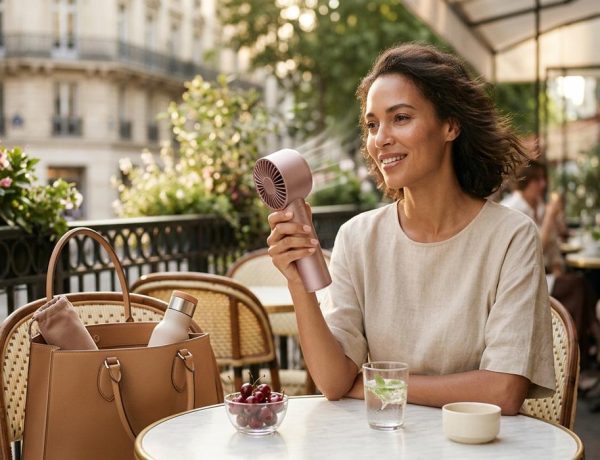 FreshMagazine - Fini la canicule : ce ventilateur Dyson portable se glisse dans le sac et rafraîchit en continu pendant 6 heures