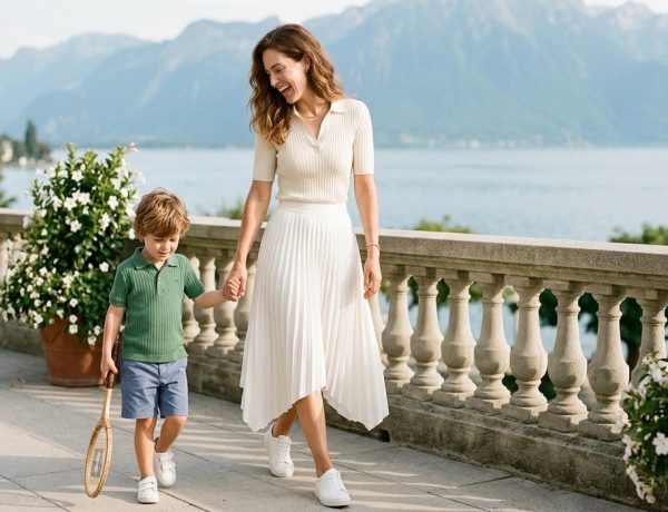 FreshMagazine - « Avoir notre premier enfant a changé notre façon de créer » : la collection capsule Lacoste qui réinvente le polo des années 90