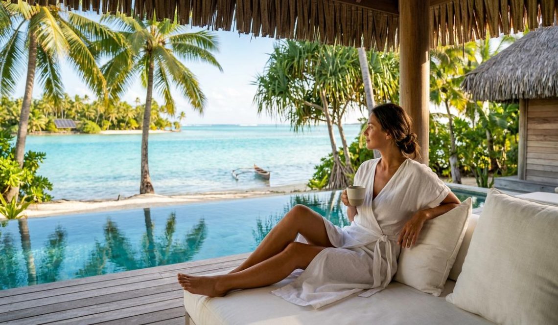FreshMagazine - «Le luxe c'est le silence, les bruits de la nature» : au Brando, l'hôtel secret de Polynésie, Obama aussi a dû jouer le jeu