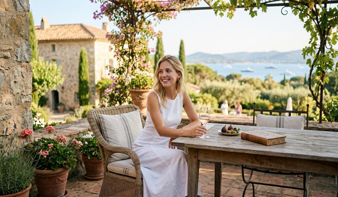FreshMagazine - Maria Chiara de Bourbon des Deux-Siciles : le château familial secret où elle passe son été à Saint-Tropez