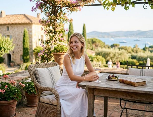 FreshMagazine - Maria Chiara de Bourbon des Deux-Siciles : le château familial secret où elle passe son été à Saint-Tropez