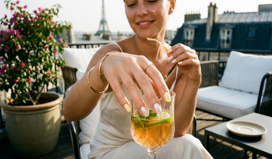 FreshMagazine - Cette tendance manucure glazed butter nails réunit les deux plus grands phénomènes beauté de l'été 2026