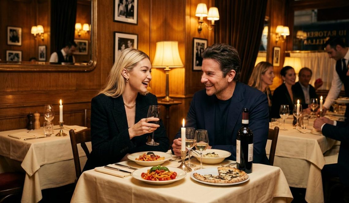 FreshMagazine - Gigi Hadid et Bradley Cooper ont dîné dans ce restaurant italien à Paris adoré des stars depuis les années 1970
