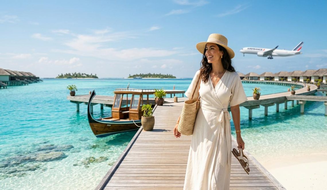 FreshMagazine - Fini les escales par le Golfe pour rejoindre les Maldives : Air France ouvre ses vols directs depuis Paris cet hiver