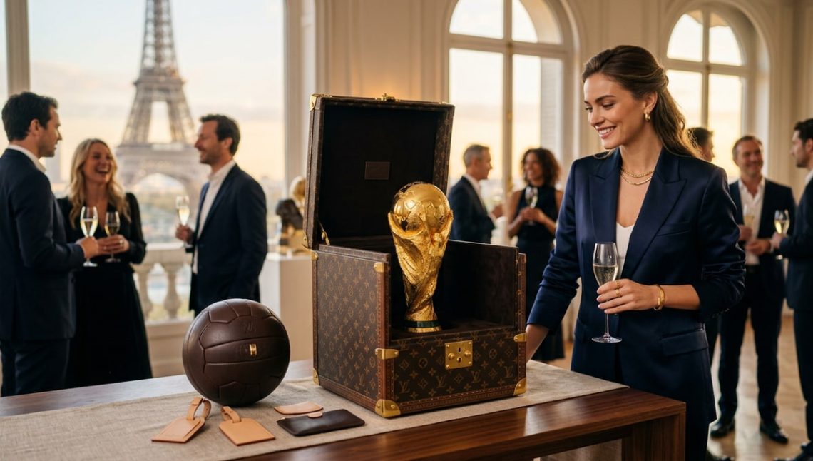 Louis Vuitton dévoile la malle qui transportera le trophée de la Coupe du Monde 2026 et une capsule signée FIFA