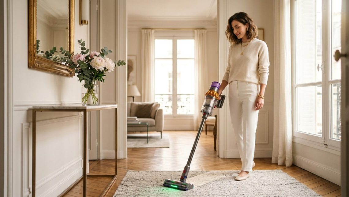 Le Dyson V15 Detect Absolute chute à 499 € avec ce code, soit 300 € d'économie sur l'aspirateur sans fil