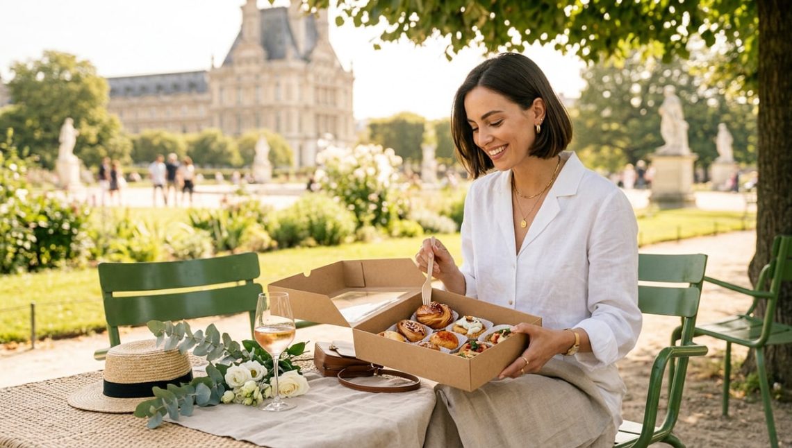Au Meurice, cette lunch box signée Cédric Grolet à 28 euros s'emporte au Jardin des Tuileries