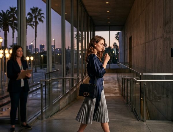 Au LACMA, Jonathan Anderson filme sa Croisière Dior 2027 comme un film noir hollywoodien