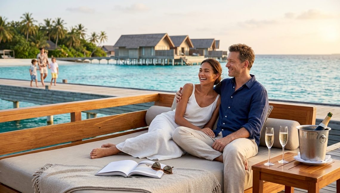 Aux Maldives, ce resort rafle trois prix Travel + Leisure et réconcilie enfin couples et familles