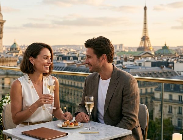 Sur le rooftop des Galeries Lafayette, Balcon Paris signe un panorama unique à Paris mais l'addition se paie aussi